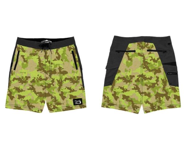 Fujin Performance Short Camo Pistachio Large