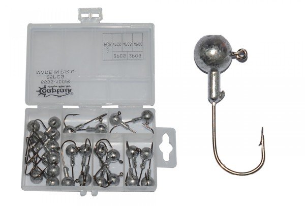 Captain 6435 Compact Eco Kutulu Jig Head Seti 10 gr-25Ad