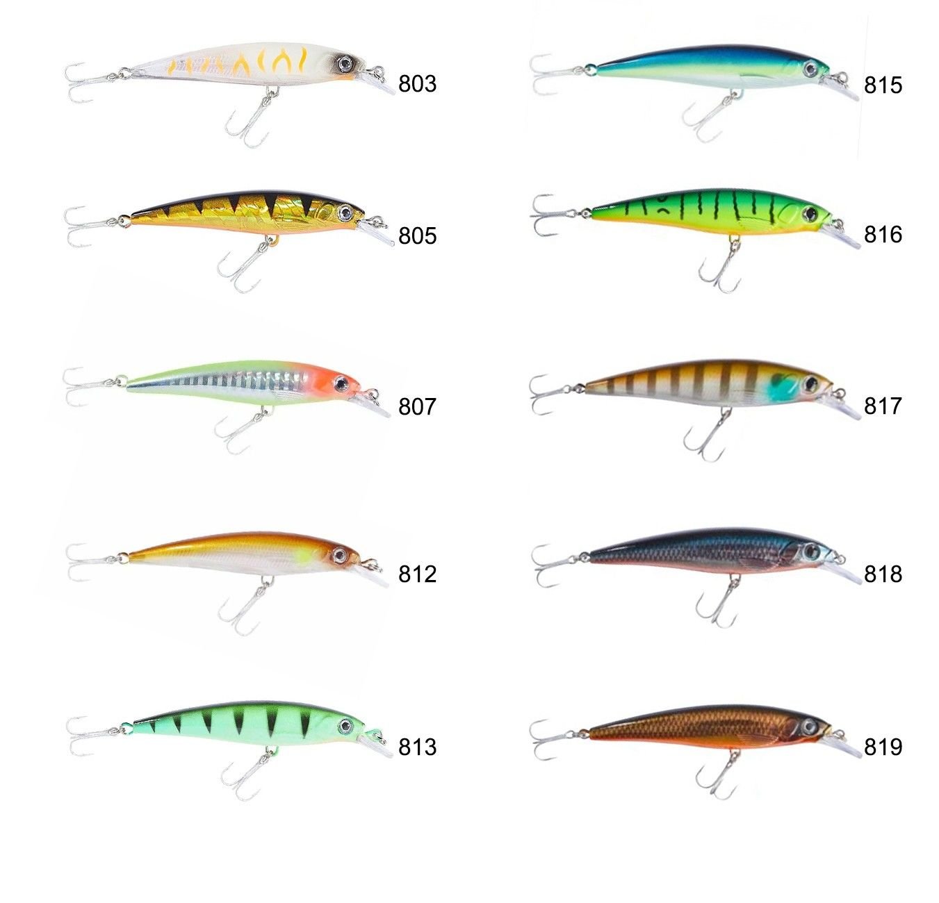 Balzer 13462 Colonel UV Striker Minnow 8cm 8gr Maket Balık Suni Yem
