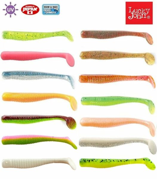 Lucky John Long John 3.1'' (7.87 cm) 8P Silikon Yem T42