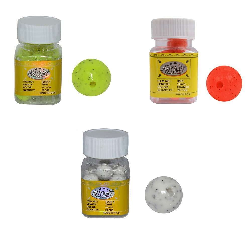 Mutant 3551 Walker Aromalı Silikon Boili 20li Kutu Suni Balık Yemi