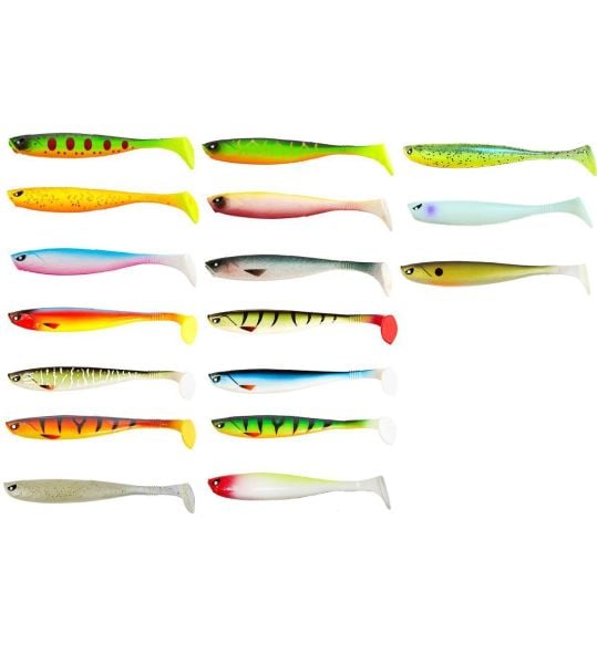 Lucky John Basara 3D Soft Swim 5'' (12.7 cm) 4P Silikon Yem TR005