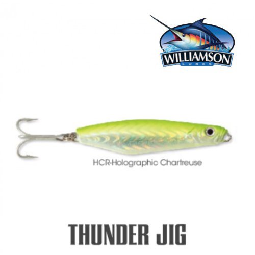 WILLIAMSON THUNDER JİG 10.5CM 80GR / HOLOGRAPHIC CHARTREUSE