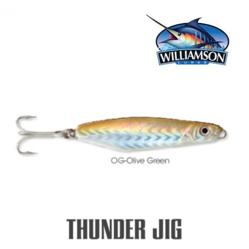 WILLIAMSON THUNDER JİG 10.5CM 80GR / OLIVE GREEN
