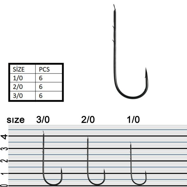 Tachiuo Hari Wht  6 Pcs