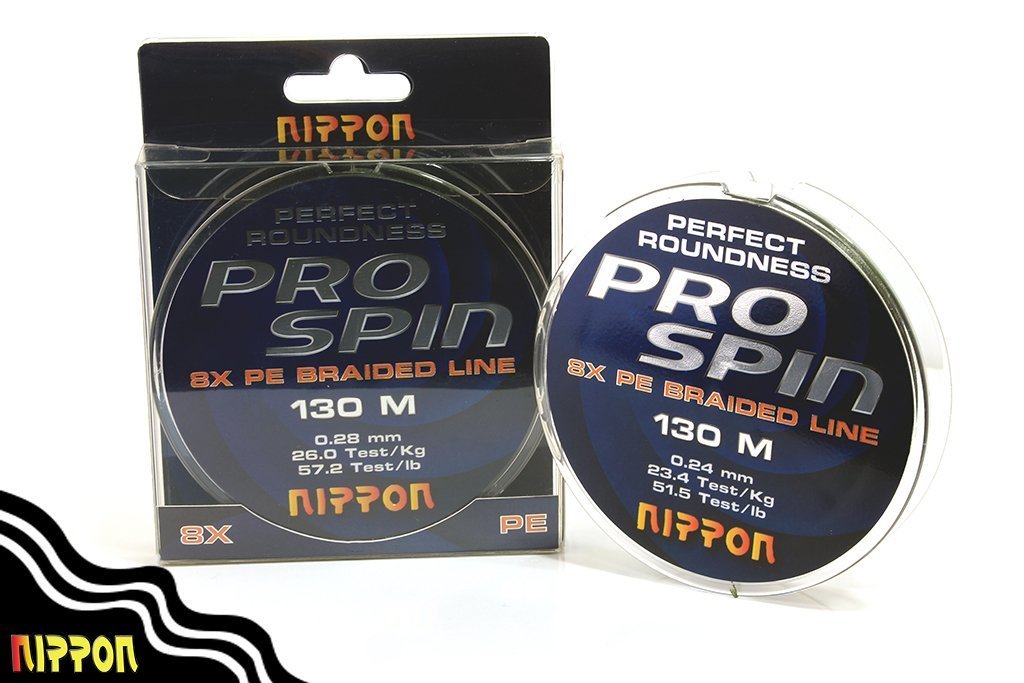 Nippon ProSpin 8x PE Kaplı İp Misina 130 mt 26 Mm