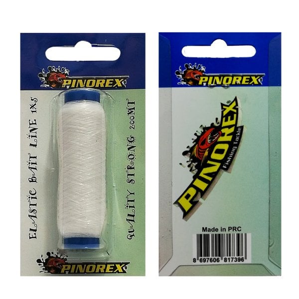 PINOREX ELASTIC BAIT LINE 1X5 YEM İPİ 200MT