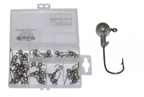 Captain 6435 Compact Eco Kutulu Jig Head Seti 3gr-40Adet