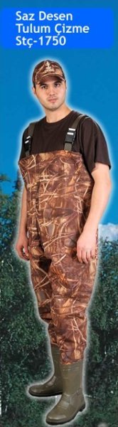 Tulum Çizme Saz Desenli 41