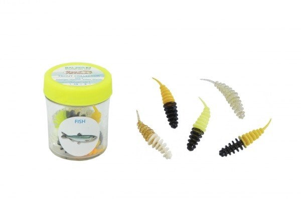 Balzer 16065 Trout Collector 5cm Aromalı Silikon Yem 10'lu Set