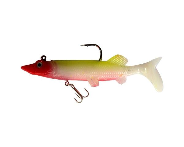 Captain 3553 Bobo Pike Soft 12cm Turna Silikonu Suni Balık 4