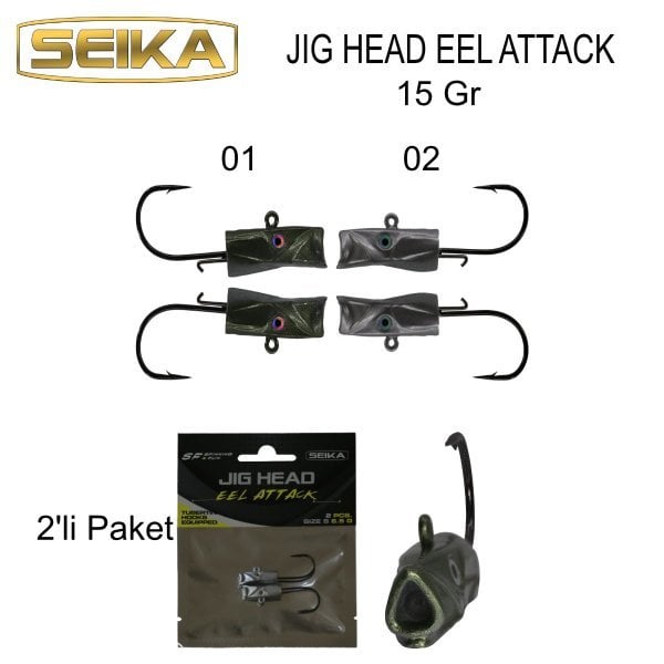 İberica Eel Attack 2 Jig Head