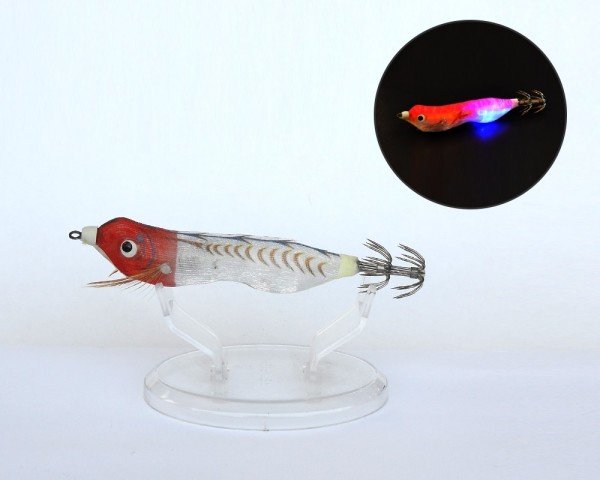 Captain 3016 Işıklı Kalamar Zokası 8cm Fukado Squid 06