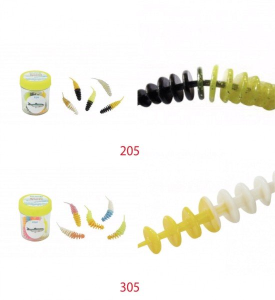 Balzer 16065 Trout Collector 5cm Aromalı Silikon Yem 10'lu Set 305