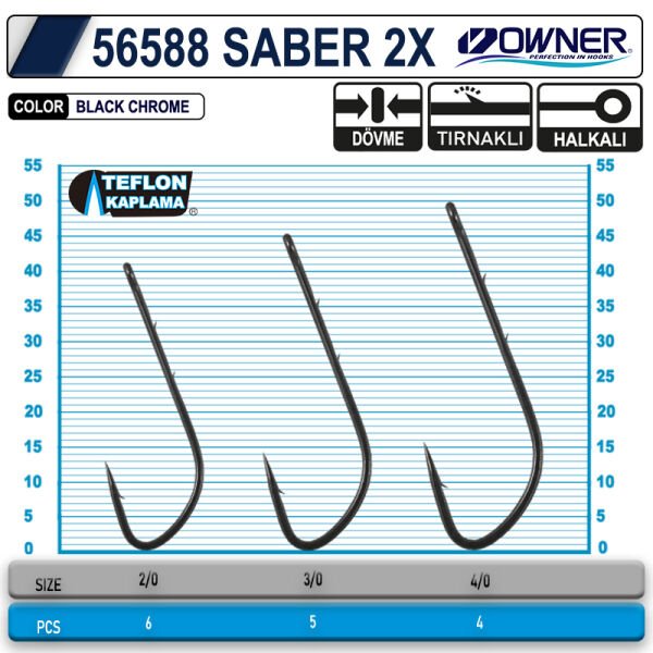 OWNER 56588 SABER 4-0