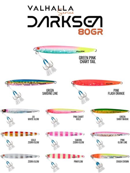 Fujin Valhalla Darksea 80gr Metal Jig Yem