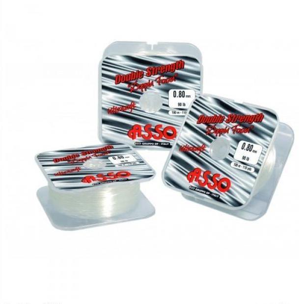 ASSO DOUBLE STRENGTH DOPPIA FORZA ULTRA SOFT  MİSİNA 100 MT No: 0.50