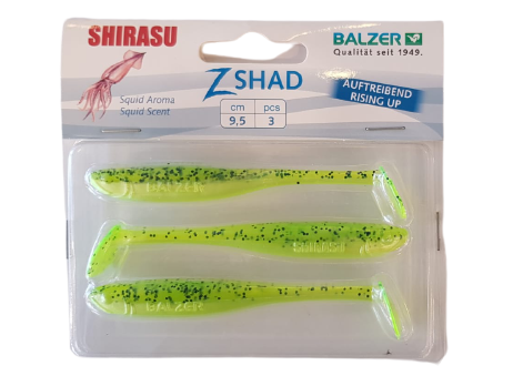 Balzer 13694 Shirasu Z Sad 9.5cm Kalamar Kokulu Silikon Yem 3'lü Set 206