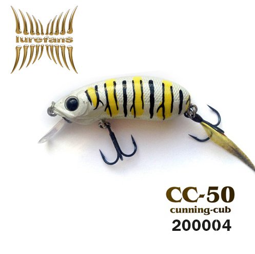 LUREFANS CUNNING CUB CC50F 5CM 5.4G / COL.4 WINTER