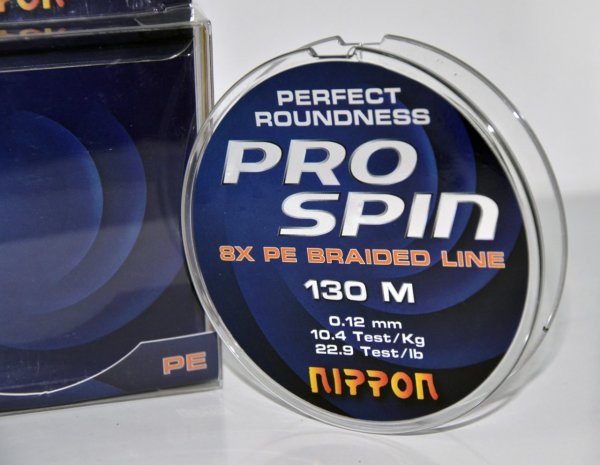 Nippon ProSpin 8x PE Kaplı İp Misina 130 mt 0,15 mm
