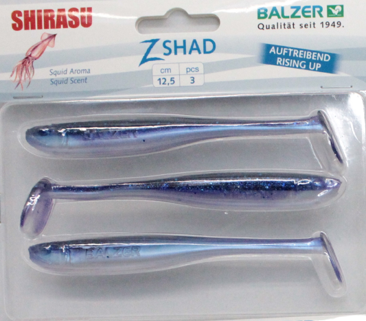 Balzer 13694 Shirasu Z Sad 9.5cm Kalamar Kokulu Silikon Yem 3'lü Set 210