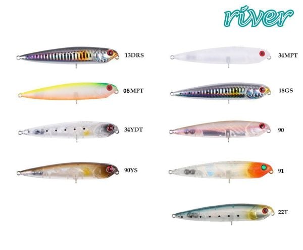 River Seabass Bullet 95 9.5Cm 11G Popper Maket Balık 22T