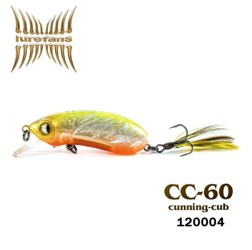 LUREFANS CUNNING CUB CC60S 6CM 9.5G / COL.4