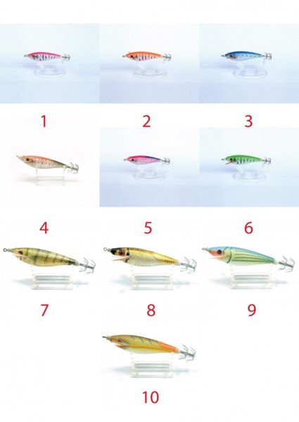 Captain 3010 Kalamar Zokası 7cm Flash Filinta Squid 2