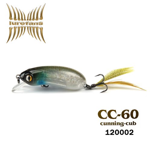 LUREFANS CUNNING CUB CC60S 6CM 9.5G / COL.2