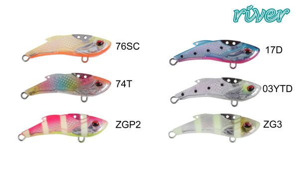 River Vibrax Vib 50S 5Cm 7Gr Maket Balık 17D