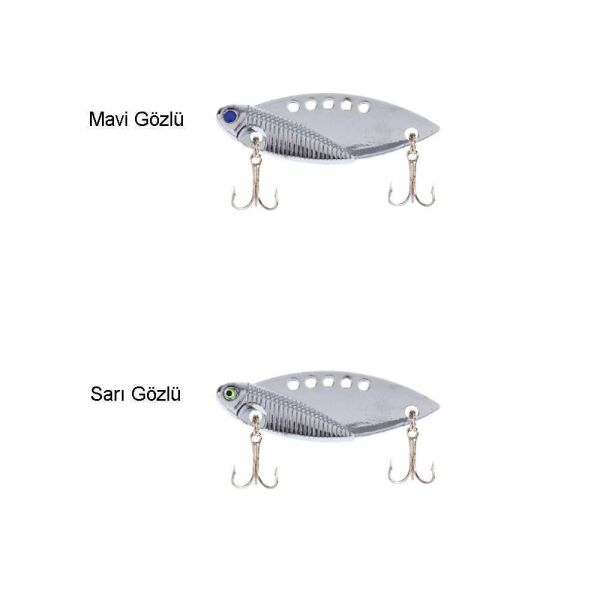 Captain 3623 Canon Metal Vibrasyon 10gr Suni Yem