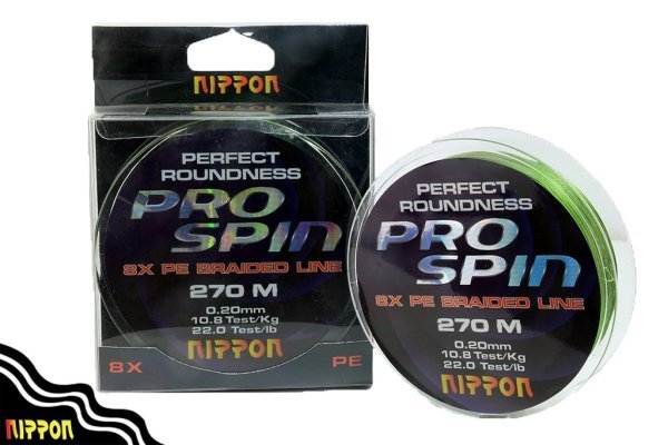 Nippon Prospin 8x İp Misina Yeşil 270 mt 0,23 mm