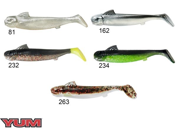 Yum 4 Mud Minnow Silikon Yem 8p 234