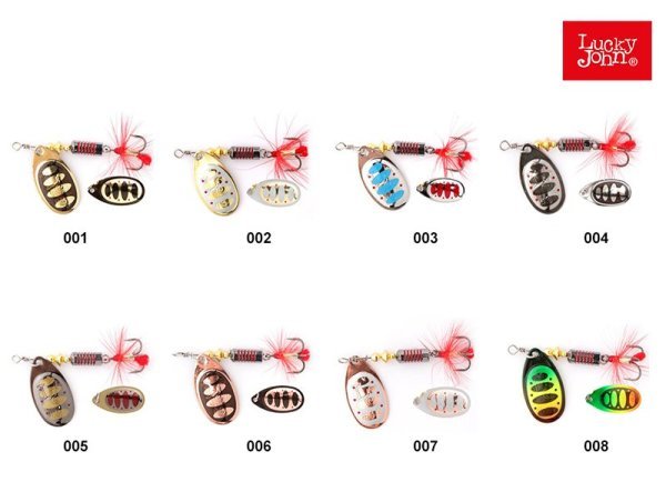 Lucky John Döner Kaşık Bonnie Blade 3 Numara 6.4Gr 007