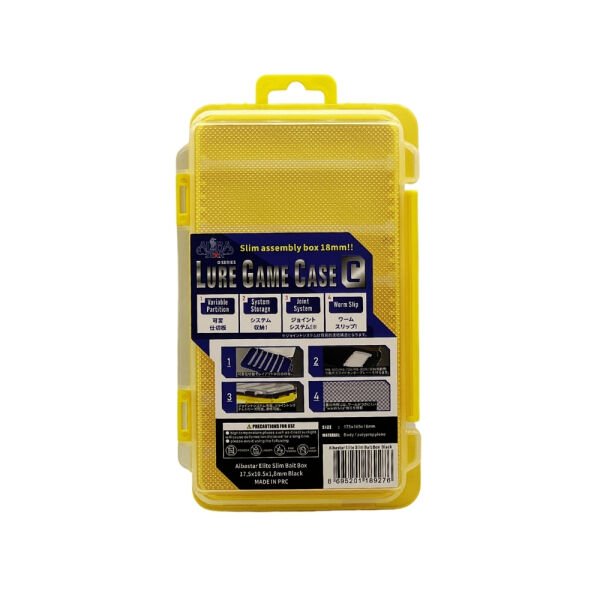 Albastar Elite Lure Game Case C Balıkçı Kutusu Standart