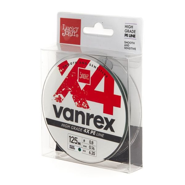 Lucky John Vanrex Pe Örgü X4 Yosun Yeşil 125M 0.17 MM