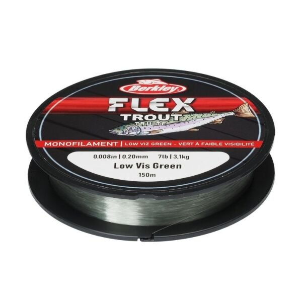 Berkley Flex Trout Olta Misinasi LOW-VIS GREEN - 0.22MM-150M-3.65KG