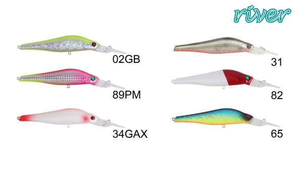 River Deep Hunter 110F 11Cm 22G Maket Balık 65