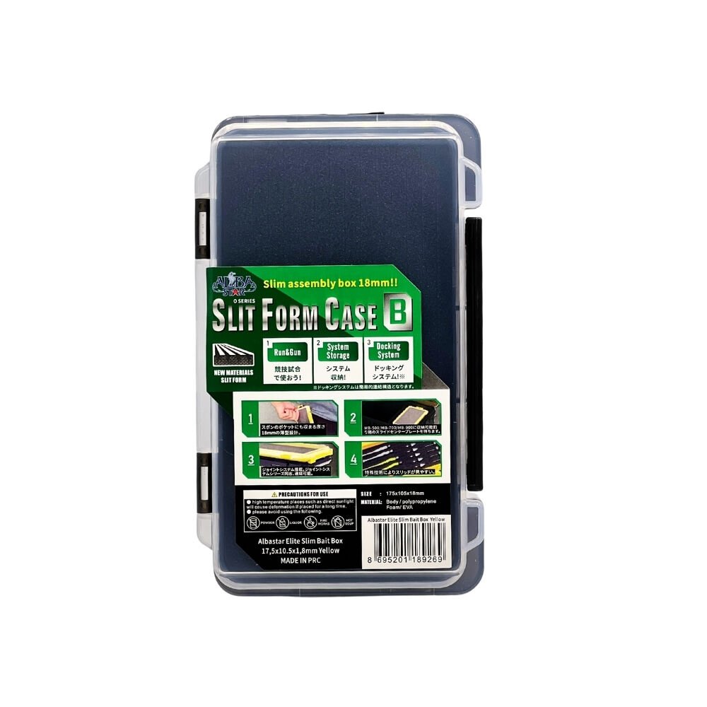 Albastar Elite Slit Form Case B Balıkçı Kutusu Standart