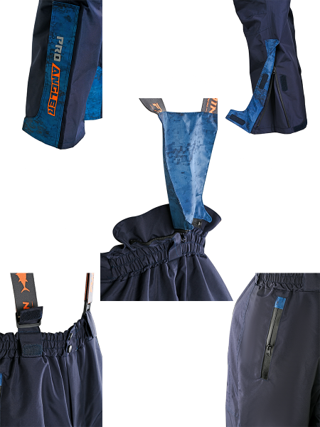 Fujin Pro Angler Pants Grey Wave 