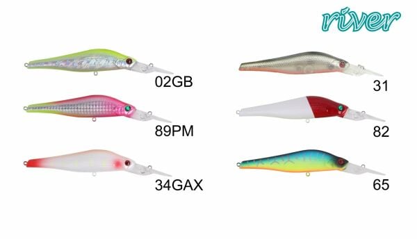 River Deep Hunter 110F 11Cm 22G Maket Balık 89PM