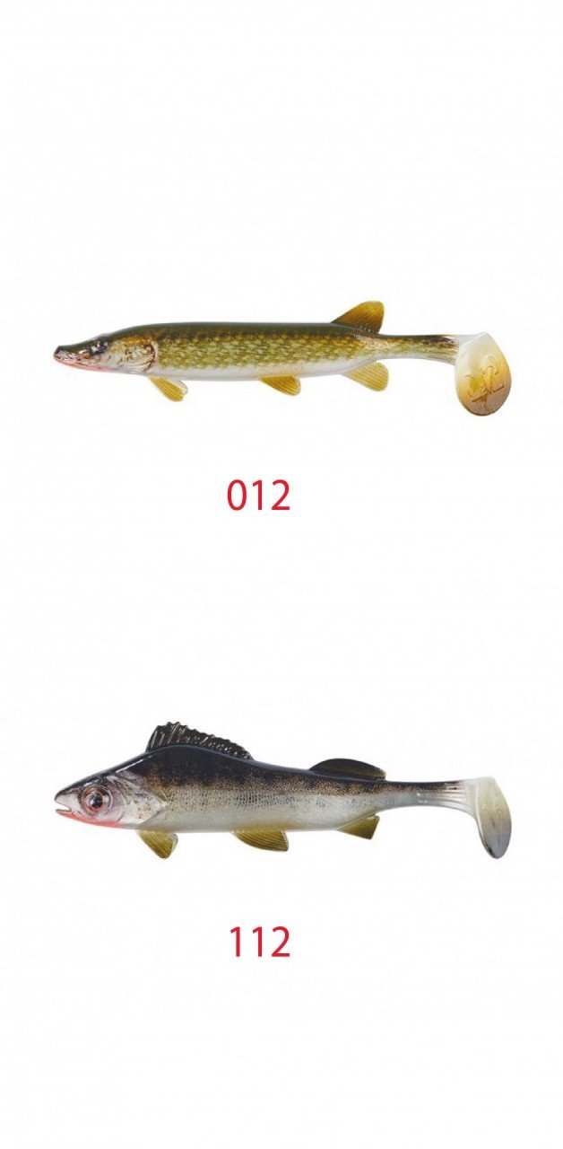 Balzer 13677 Shirasu Clone Shads UV Active Silikon Suni Yem 012 - 12 cm-25Ad