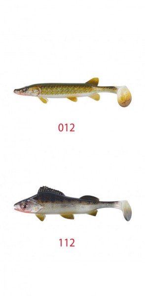 Balzer 13677 Shirasu Clone Shads UV Active Silikon Suni Yem 012 - 12 cm-25Ad