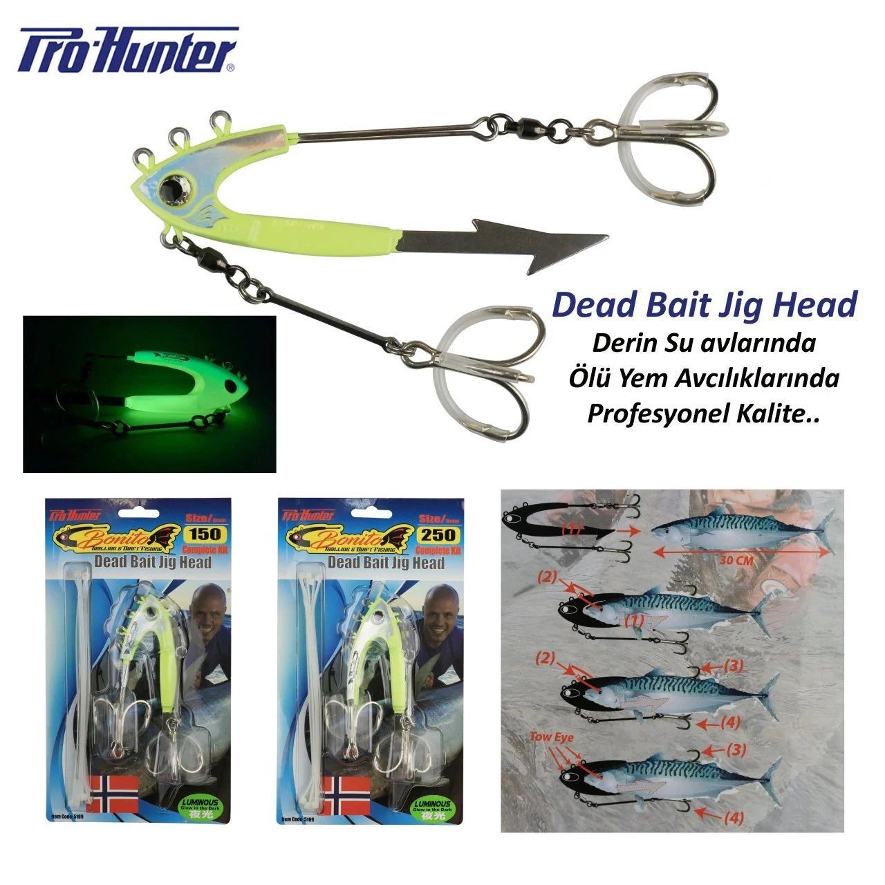 Bonito Dead Bait Jig Head (Bonito Ağırlık) 250 gr 02