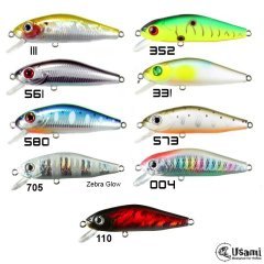 Usami Minn Shad 58F-SR 4.6 G Maket Balık
