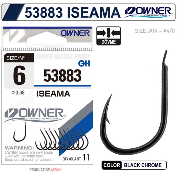 OWNER 53883 ISEAMA 1-0