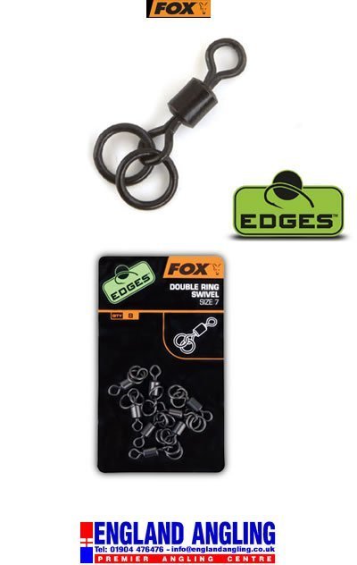 Fox Edges Double Ring Swivel Size 7 X 8
