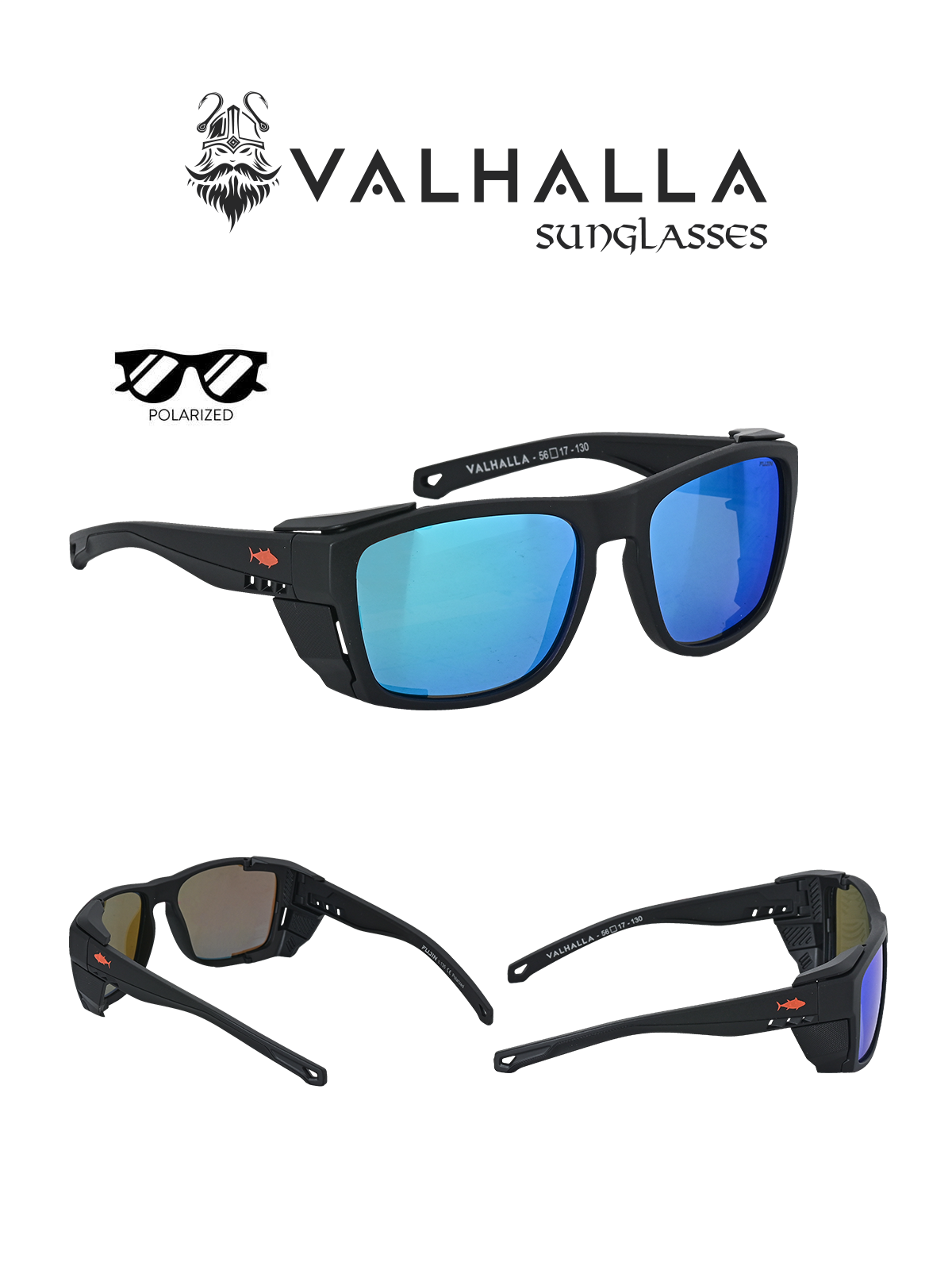 Fujin Valhalla Güneş Gözlüğü Black Blue