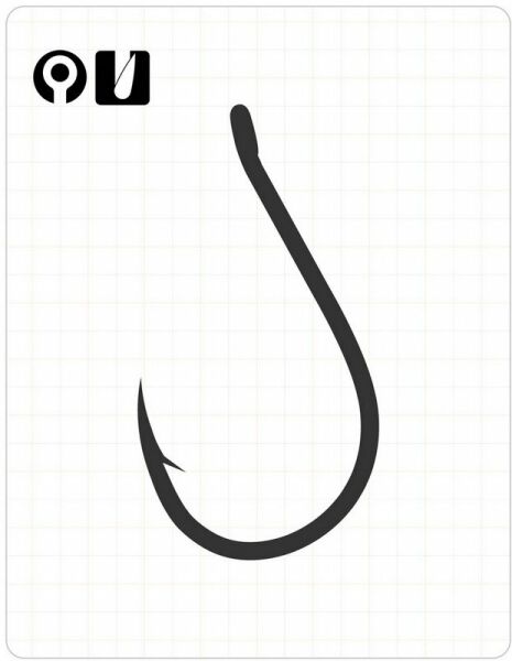 Fudo 1101 Chinu Black Nikel İğne 2/0