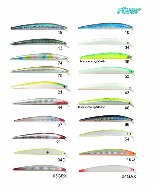 River Treble Devil 145F 14.5cm 21.5Gr 0.3-0.7mt 04D